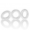Oxballs - Pack de 3 Cockrings Willy Rings Blanc