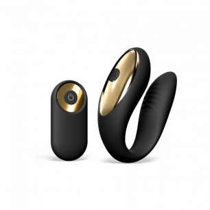 Stimulateur Perfect Lover - Noir et Or Stimulateur Perfect Lover - Noir et Or