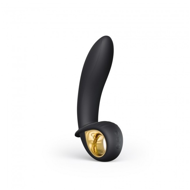 Vibromasseur gonflant Deep Expand - Noir et Or Vibromasseur gonflant Deep Expand - Noir et Or
