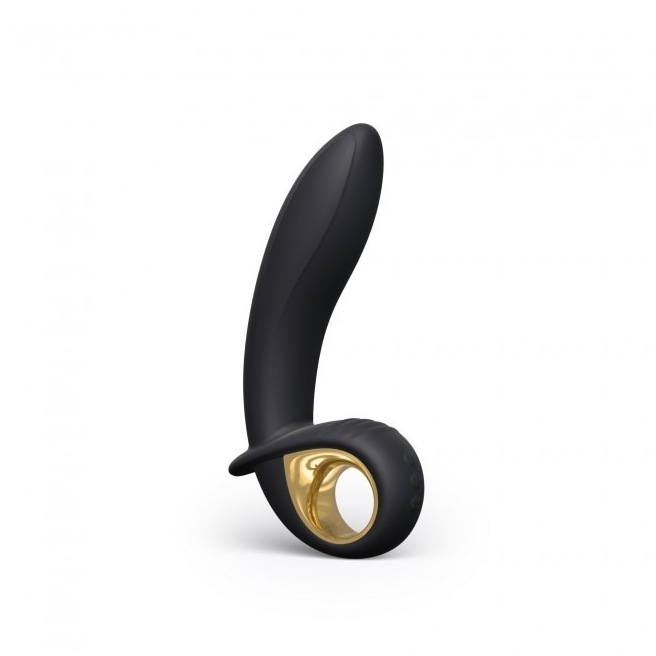 Vibromasseur gonflant Deep Expand - Noir et Or Vibromasseur gonflant Deep Expand - Noir et Or