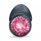 Plug Anal Bijou Geisha Ruby M - Noir et Rose