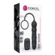 Plug anal et cockring Deep Seeker - Noir