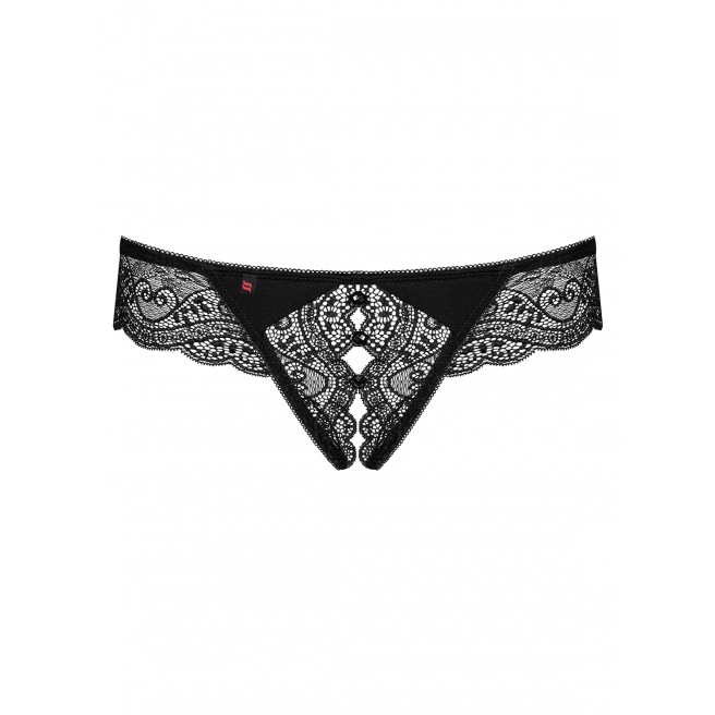 Miamor String ouvert - Noir Miamor String ouvert - Noir