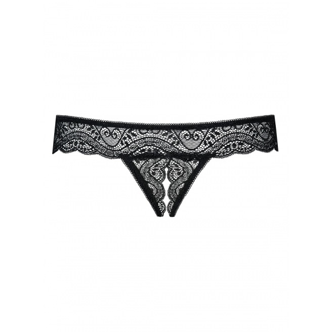Miamor String ouvert - Noir Miamor String ouvert - Noir