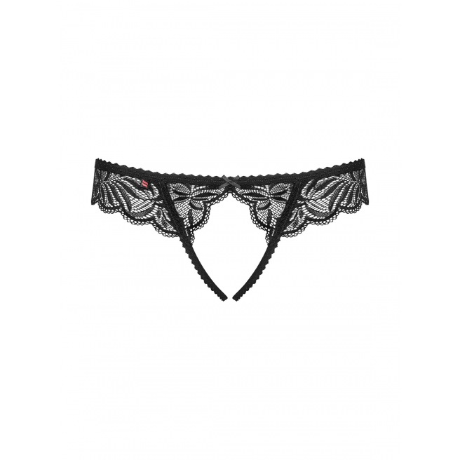 Contica Tanga ouvert - Noir Contica Tanga ouvert - Noir