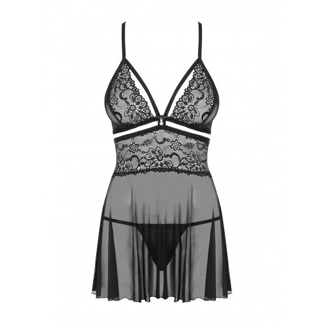 Babydoll 838-BAB-1 - Noir Babydoll 838-BAB-1 - Noir