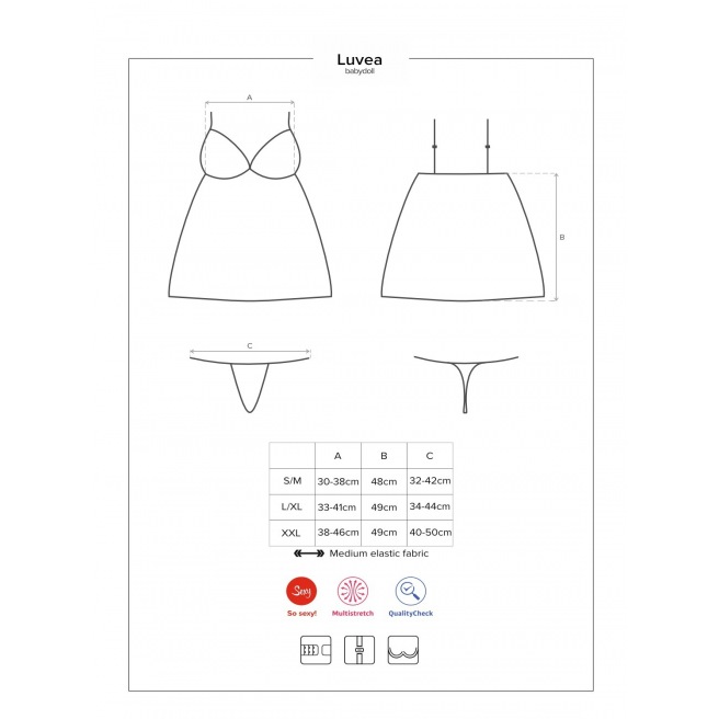 Nuisette Luvae - Noir Nuisette Luvae - Noir