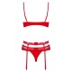 Heartina Ensemble 3 pièces - Rouge