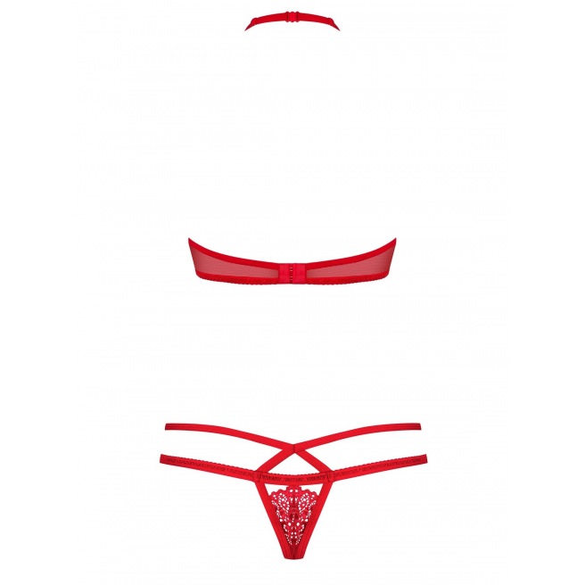 838-SET-3 Ensemble 2 pièces - Rouge 838-SET-3 Ensemble 2 pièces - Rouge