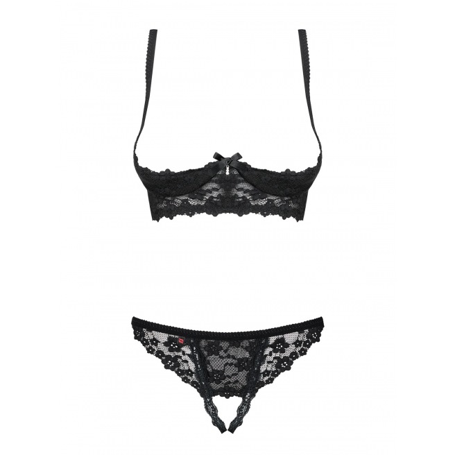 Letica Ensemble ouvert 2 pièces - Noir