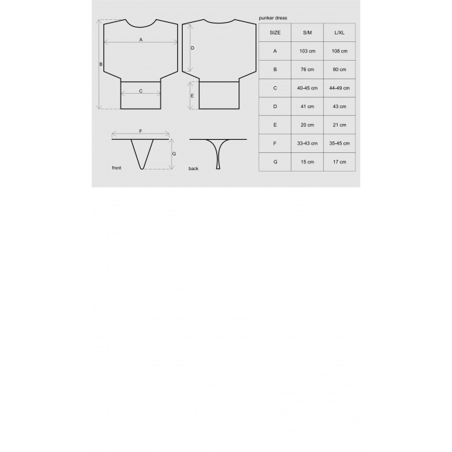 Peignoir Punker - Noir