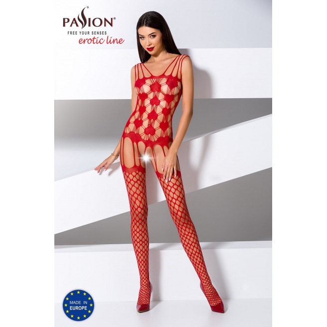 BS067R Bodystocking - Rouge