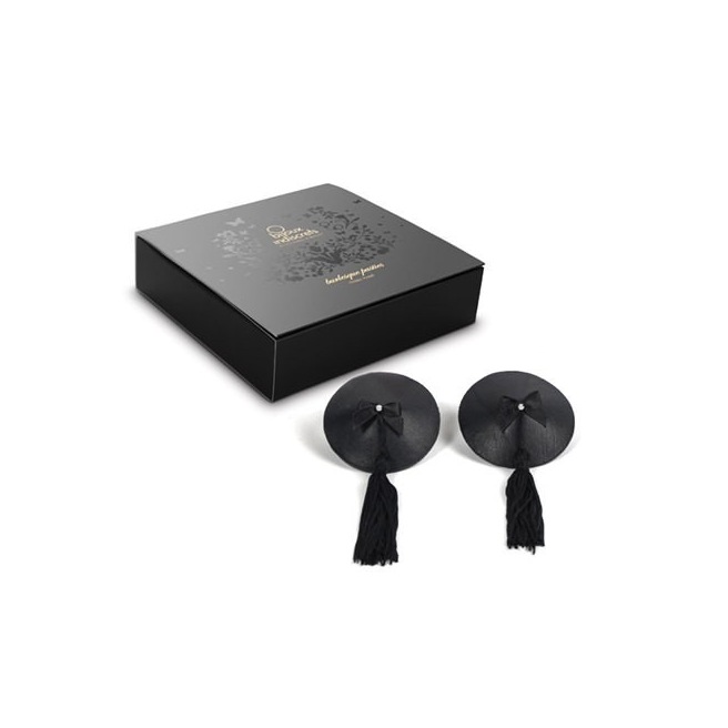 Cache-tétons Burlesque - Noir