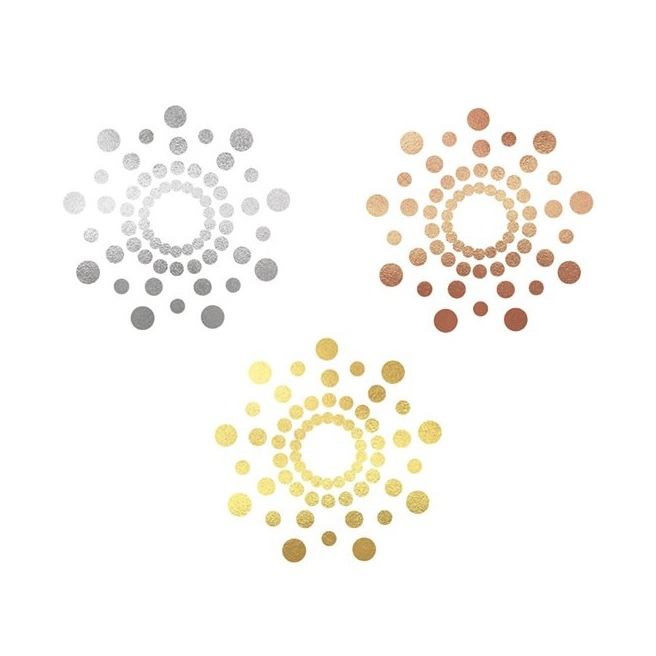 Mimi - Kit bijoux de seins effet tatouage