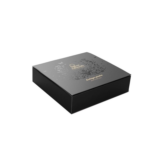 Cache-tétons Burlesque Noeud et Paillettes - Noir Cache-tétons Burlesque Noeud et Paillettes - Noir