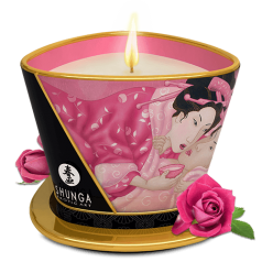 Bougie de massage lueur et caresses - Aphrodisia Rose Bougie de massage lueur et caresses - Aphrodisia Rose