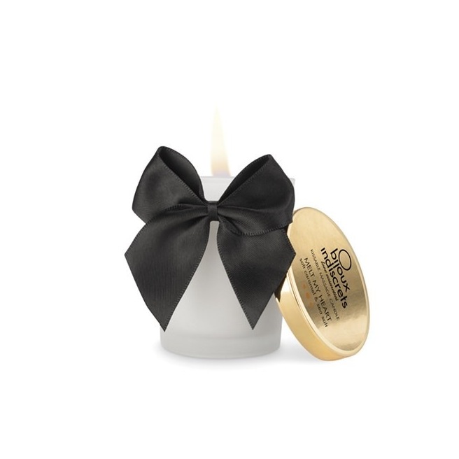 Bougie de massage embrassable - Caramel doux