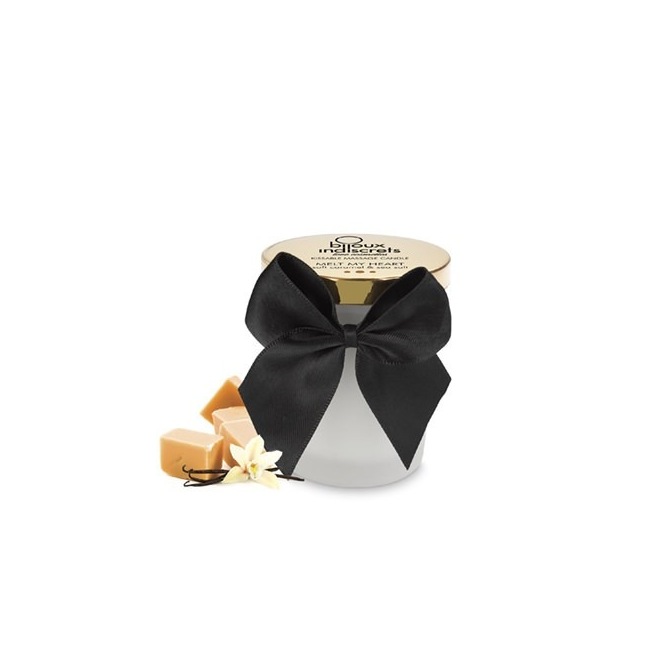 Bougie de massage embrassable - Caramel doux