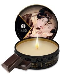 Mini bougie de massage - Excitation Chocolat enivrant Mini bougie de massage - Excitation Chocolat enivrant