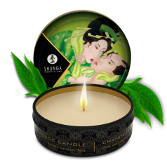 Mini bougie de massage - Zenitude Thé vert exotique Mini bougie de massage - Zenitude Thé vert exotique