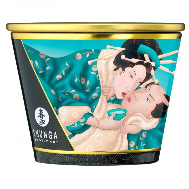 Bougie de massage lueur et caresses - Sensual Fleurs des îles