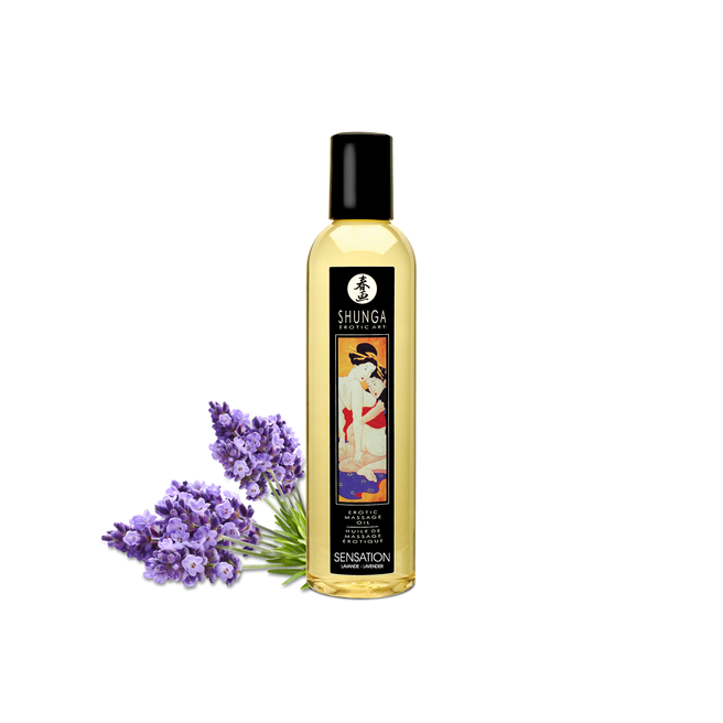 Huile de massage érotique - Sensation - Lavande