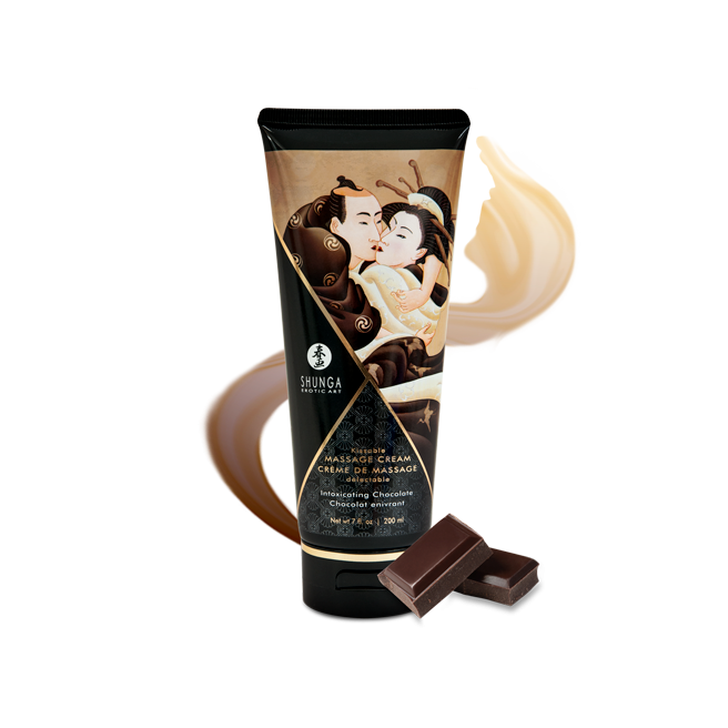 Crème de Massage délectable - Chocolat enivrant