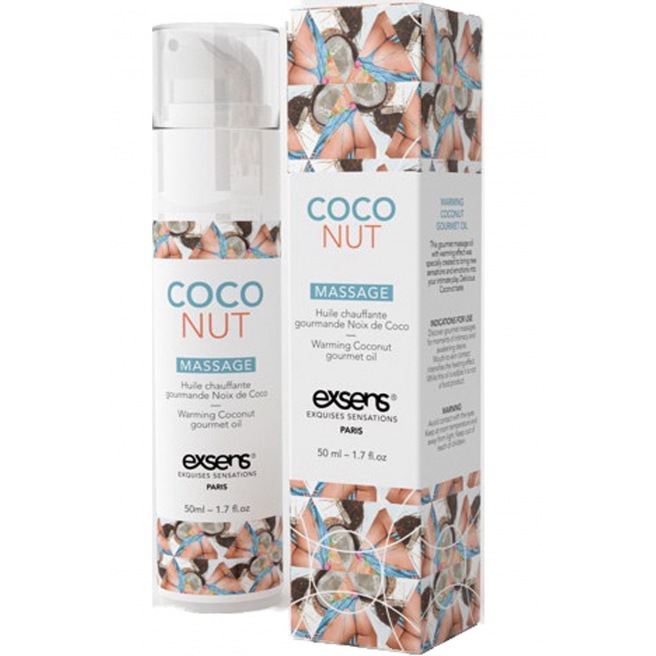 Huile chauffante Gourmande Noix de coco 50ml
