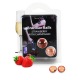 Duo Boules Brésiliennes Fraise champagne 3385-2