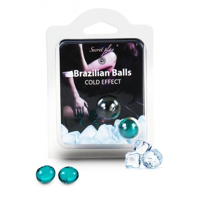 Duo de boules brésiliennes "Effet froid" 3613