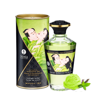 Huile chauffante aphrodisiaque - Sorbet de minuit 100ml