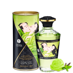 Huile chauffante aphrodisiaque - Sorbet de minuit 100ml Huile chauffante aphrodisiaque - Sorbet de minuit 100ml