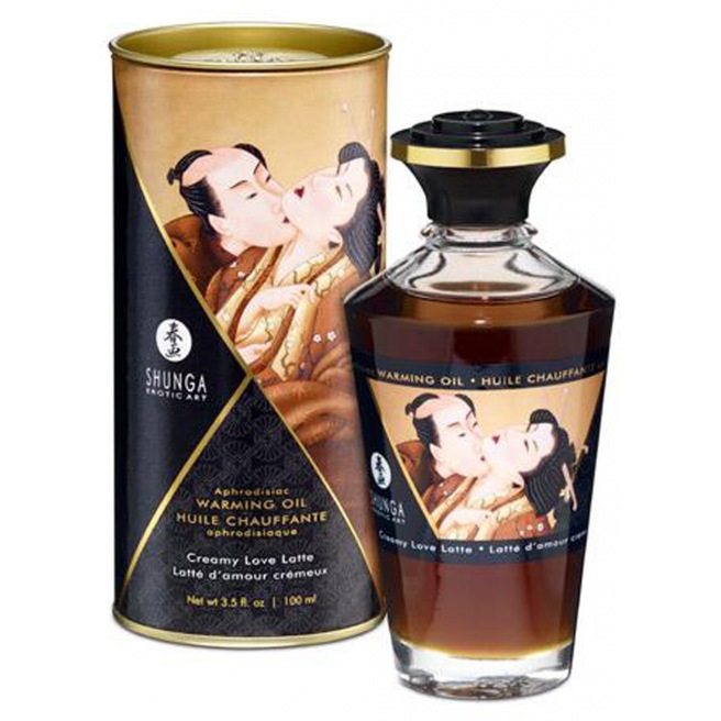 Huile chauffante aphrodisiaque - Latte d'amour 100ml