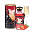 Huile chauffante aphrodisiaque - Vin pétillant à la fraise 100ml