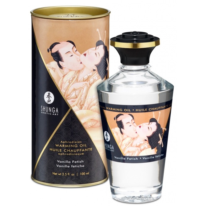 Huile chauffante aphrodisiaque - Vanille fétiche 100ml