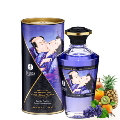 Huile chauffante aphrodisiaque - Fruits exotiques 100ml Huile chauffante aphrodisiaque - Fruits exotiques 100ml