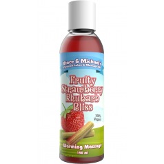 Huile Chauffante V&M Fraise Rhubarbe - 150 ml