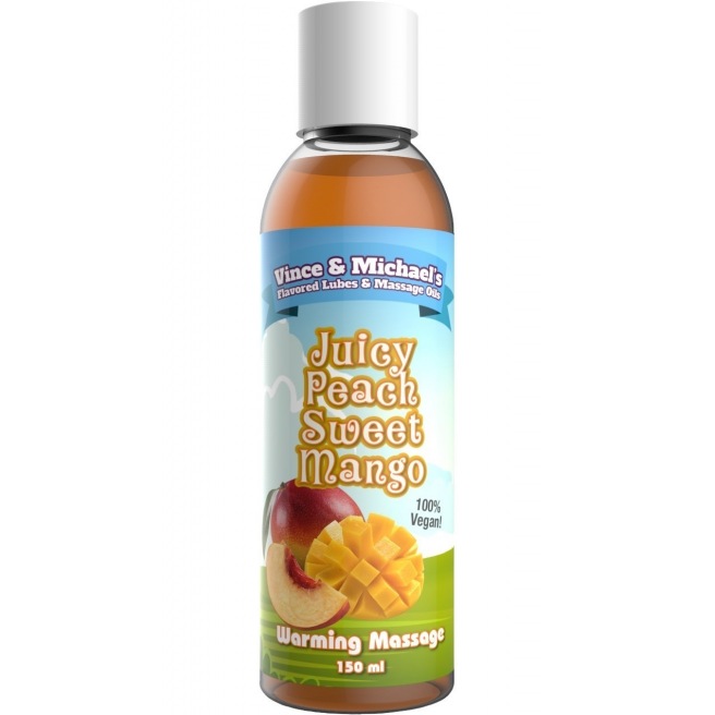 Huile Chauffante V&M Mangue Pêche - 150 ml