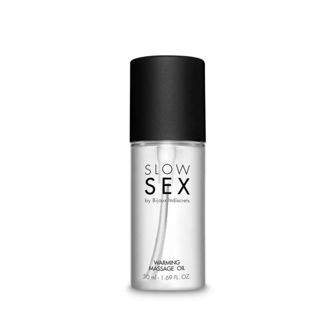 Huile de massage chauffante - Slow Sex - 50 ml