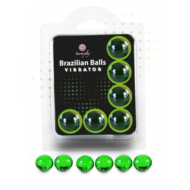 6 Boules Brésiliennes "Vibrator" 3591-1