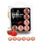 6 Boules Brésiliennes "Fraise et Champagne" 3386-2