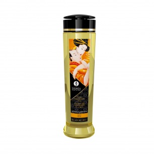 Huile de massage érotique - Stimulation - Pêche - 240 ml