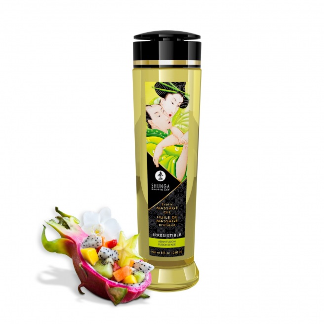 Huile de massage érotique - Fusion d'Asie - 240 ml
