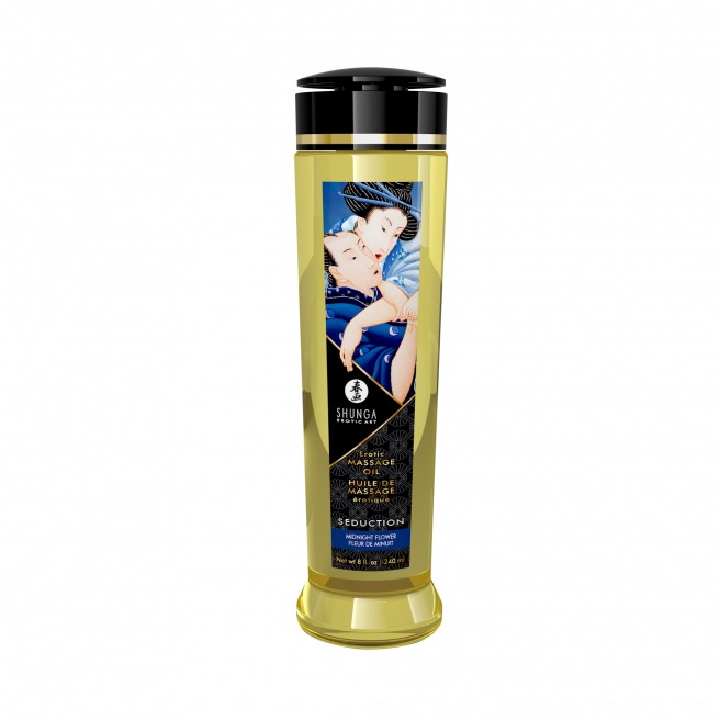Huile de massage érotique - Fleur de minuit - 240 ml