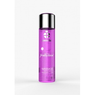 Huile de massage - Framboise Rhubarbe - 120 ml