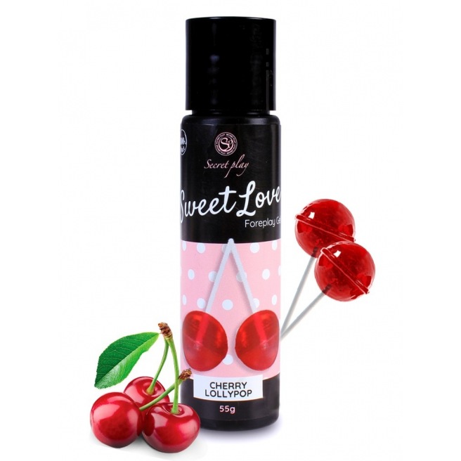 Gel comestible Sucette Cerise 3671 - 60 ml