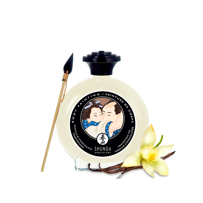 Peinture de corps embrassable - Chocolat blanc et Vanille