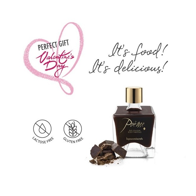 Poème - Peinture pour corps - Chocolat Noir