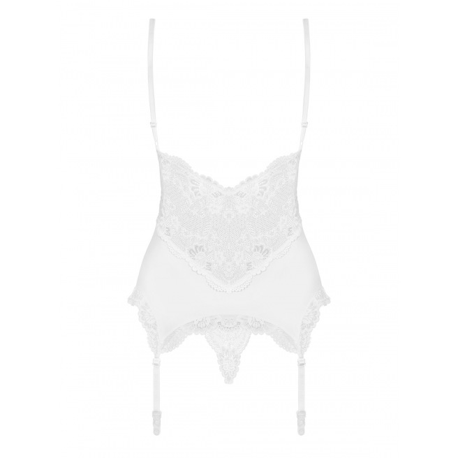 810-COR-2 Guêpière - Blanc