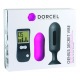 Oeuf Vibrant et Plug Genius Secret Vibe - Rose et Noir